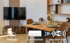 Le Relax - Maison Climatisee Avec Terrasse - Troyes